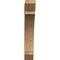 Ekena Millwork Thorton Slat Rough Sawn Bracket, Western Red Cedar, 6"W x 32"D x 38"H BKT06X32X38THR06RWR - alternate 2